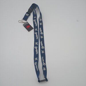 Lanyard Neck Clip Keychain  Milwaukee Brewers